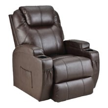 Fortia Faux Leather Massage Recliner Chair